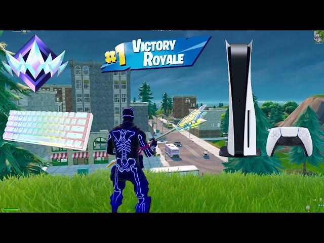 Fortnite Unreal Ranked Reload on PS5 | Keyboard & Mouse Gameplay