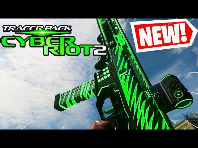 *NEW* TRACER PACK: CYBER RIOT 2 in MW2 (Green Vapor/Geometric Tracers)