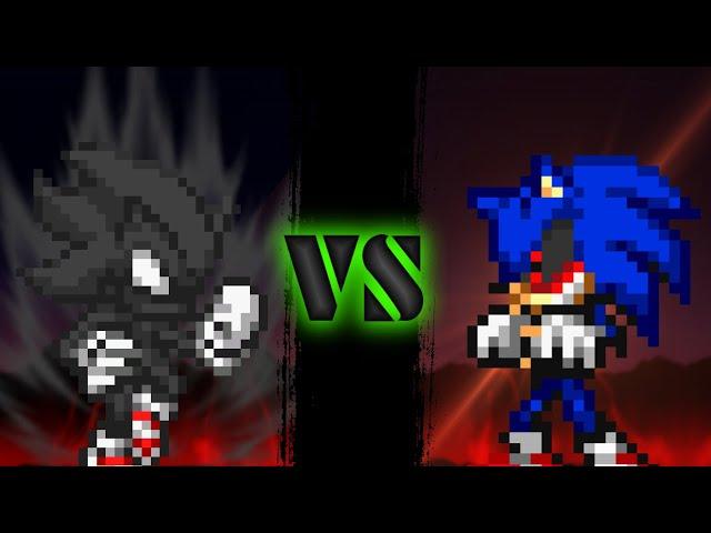 Dark Sonic vs Sonic.EXE