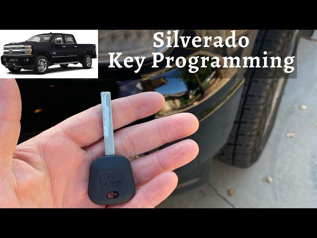 How To Program A Chevy Silverado Key 2007 - 2016 DIY Chevrolet Transponder Ignition