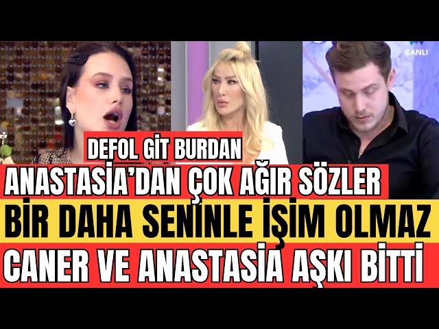 SEDA SAYAN ANASTASİA VE CANER AYRILIYORLAR CANLI YAYINDA ŞOK KARAR AĞZI ALINMAYACAK SÖZLER SON BÖLÜM