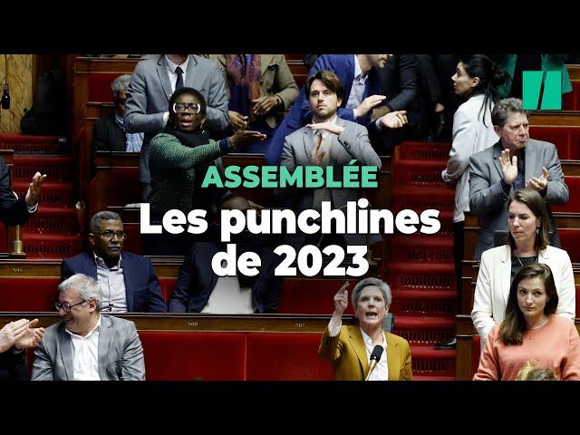 Les députés ont tenté des punchlines (plus ou moins réussies) en 2023