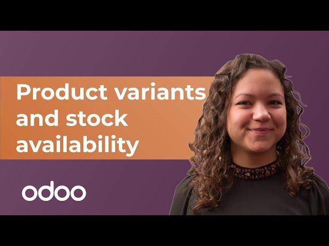 Product variants and stock availability | Odoo eCommerce