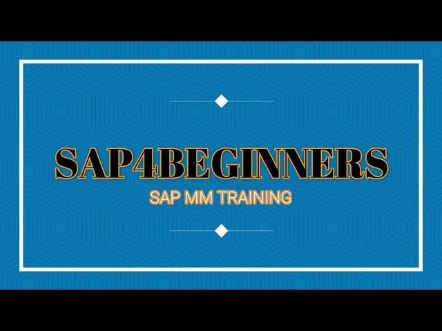 ||CHANNEL INTRO|| #SAP4BEGINNERS #LEARNWITHANSHUMAN ||FREE FULL COURSE||