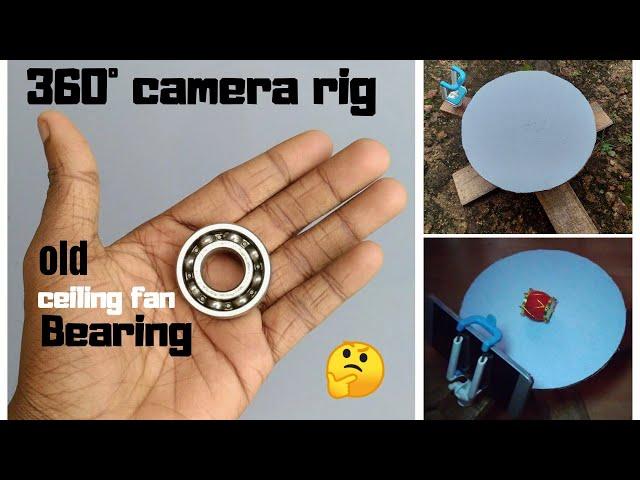 |DIY|360° camera rig|360° slow motion with your phone|only 0₹|Bearing|Homemade tech pro|