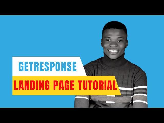 How to Create Free Landing Pages with GetResponse [2023 GetResponse Tutorial]