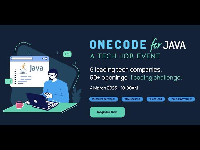 OneCode Weekends | Java Developers