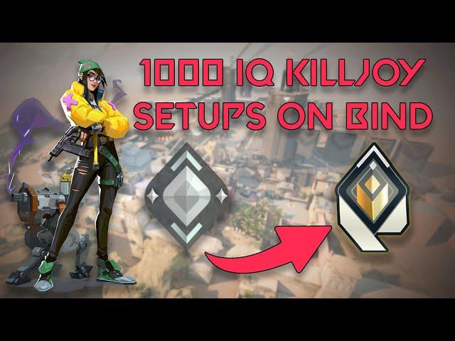 Best Killjoy Setups on Bind | Ultimate Valorant Guide (2024)