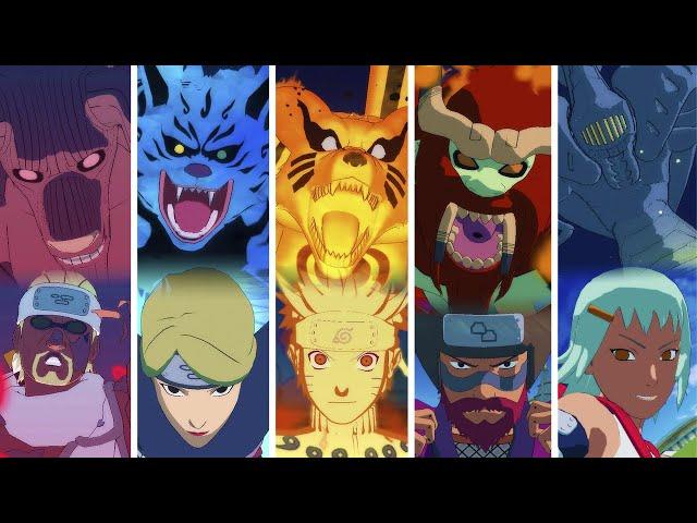 All Jinchuriki Ultimate Jutsu & Team Ultimate Jutsu - Naruto Ultimate Ninja Storm 4