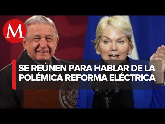 AMLO se reúne con Jennifer Granholm, secretaria de Energía de EU