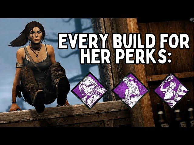 I MADE A PERK BUILD FOR EVERY ONE OF LARA CROFT'S PERKS