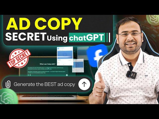 ChatGPT Hacks for Perfect Ad Copy (Crazy Method)| Umar Tazkeer