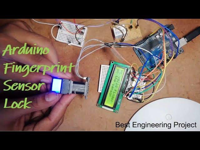 Arduino Fingerprint Sensor Lock