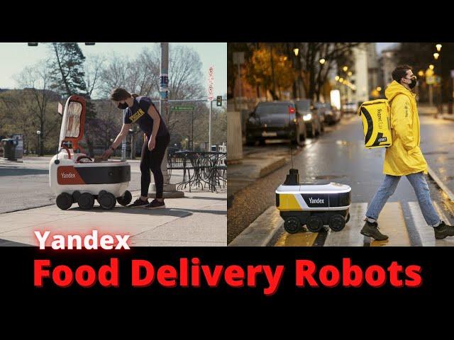 Food Delivery Robots by Yandex