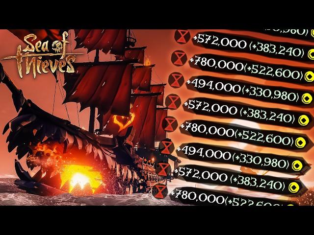 We Made MILLIONS From The Burning Blade in Sea of Thieves