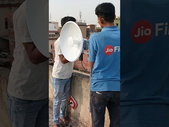 Jio Airfiber Plus Installation Short Video 04 #wifi #jioairfiber #jio