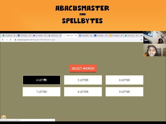 Online Learning of Abacus and SpellBytes