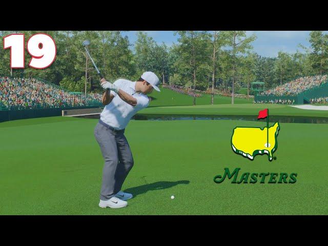 THE MASTERS ROUND 2 - Charlie Woods Career Mode - Part 19 | EA Sports PGA Tour