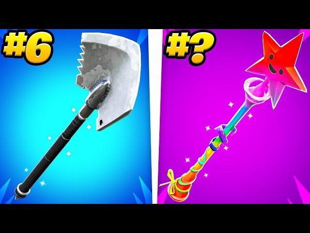 50 *BEST* Fortnite Pickaxes.. (Season 3)