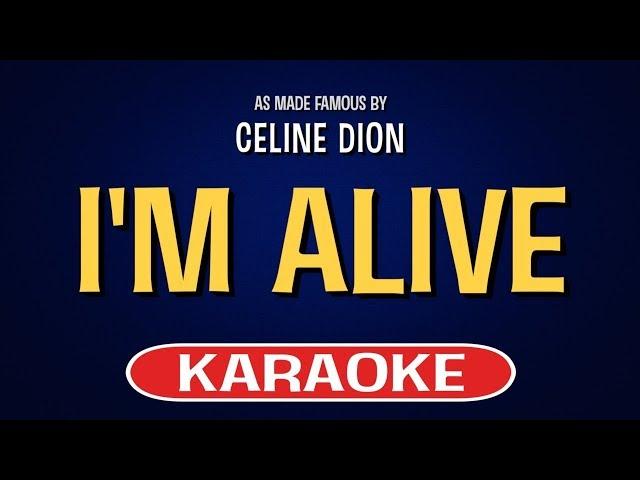 I'm Alive (Karaoke Version) - Celine Dion