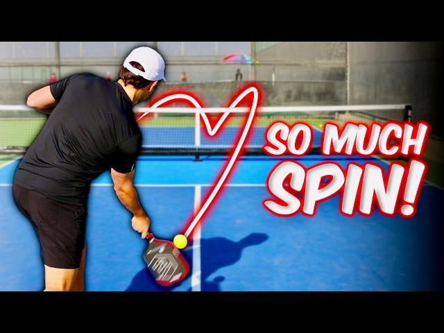 The NEW Spin Serve In Pickleball | Banana Serve (LEGAL)