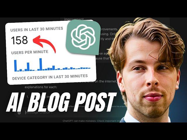 How to Write a Blog Post with AI (The #1 Course on YouTube)