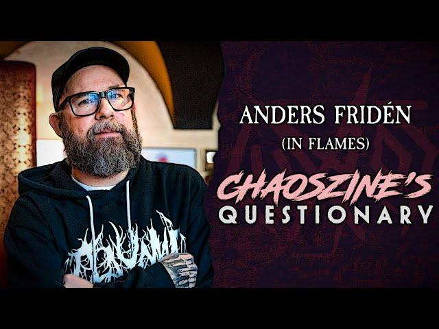 Meet The Artist #1: Anders Fridén (In Flames)