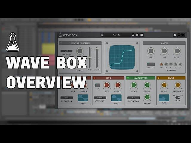 Wave Box v1.5 - Dynamic Dual Waveshaper (Overview) - AudioThing