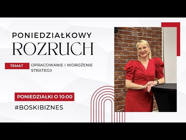 Opracowanie i wdrożenie strategii