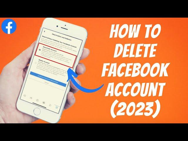 How To DELETE Facebook Account Permanently (2023) 