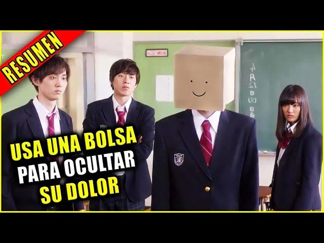  resumen : SE CUBRE EL ROSTRO CON UNA BOLSA DE PAPEL EN LA ESCUELA - Koe Koi || Ahora te cuento