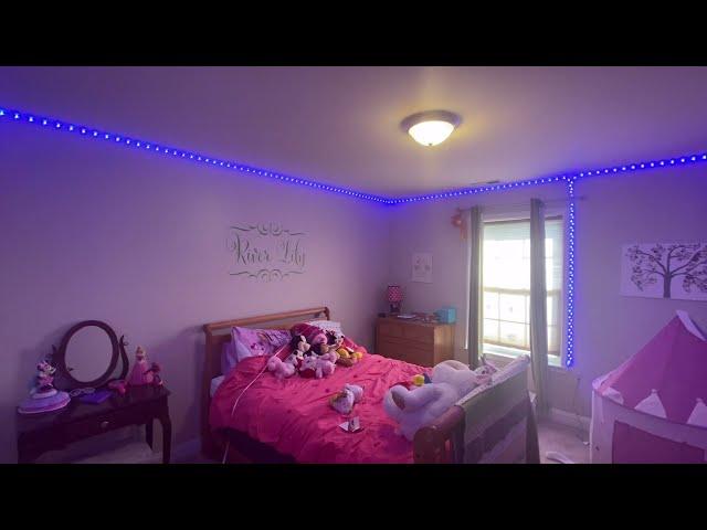 How To Install Tenmiro 65.6ft LED Lights for Bedroom