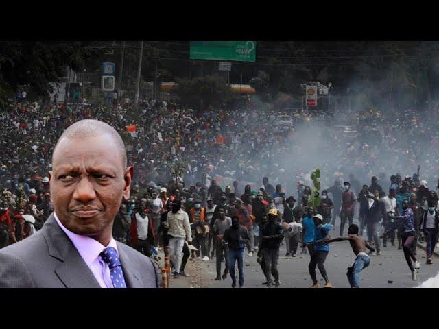 LIVE!! Nairobi CBD in Total Standstill as Gen Z Protesters hold Tuesday 'RUTO MUST GO' Demos!!