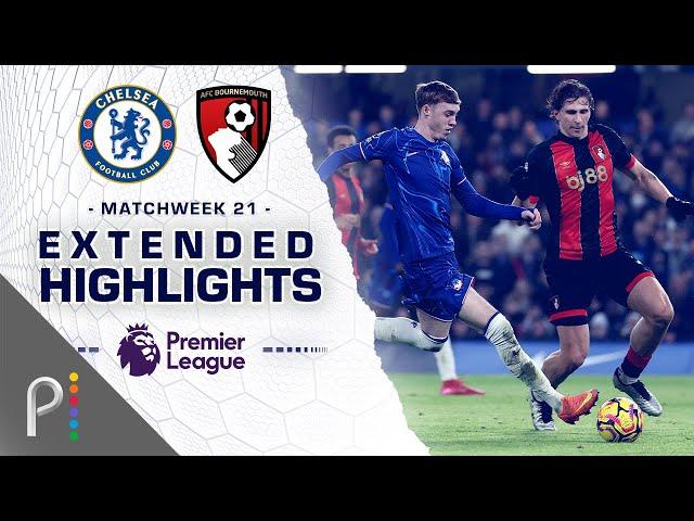 Chelsea v. Bournemouth | PREMIER LEAGUE HIGHLIGHTS | 1/14/2025 | NBC Sports