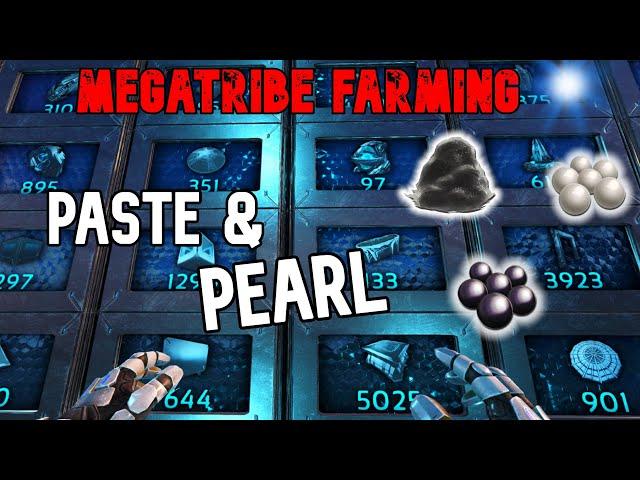 MegaTribe Life #5 - Pearl Paste Farming Without Farming  | UNLUCKY | Ark Official PvP  