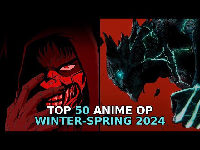 My Top 50 Anime Openings of 2024 So Far (Winter & Spring)