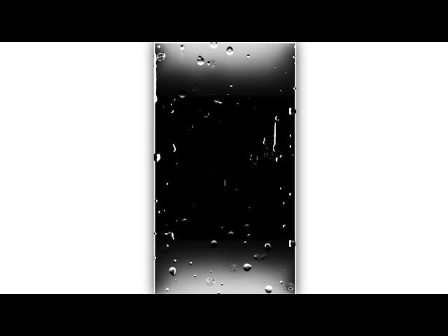 Rain Drop Effect Video Background | Template Video Background | light Effect | Black Screen Status