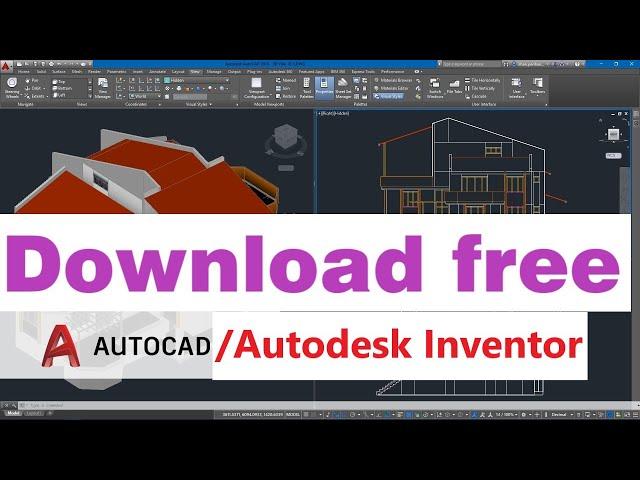 How to download free AutoCAD | How to download free Autodesk Inventor | Download free CAD software.