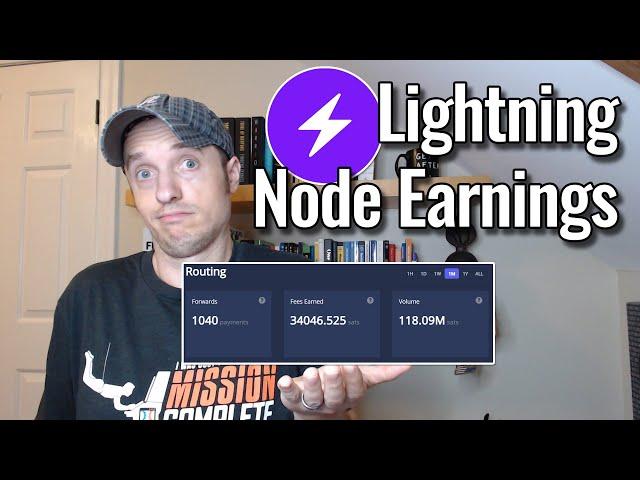 How Much Money Do You Make Running a Lightning Node?