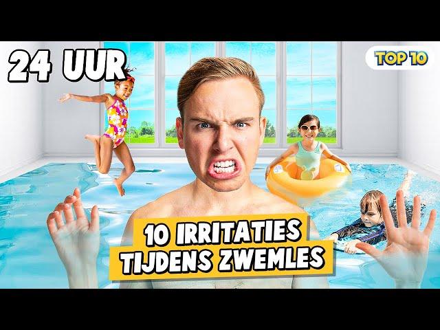 10 IRRITATIES TIJDENS ZWEMLES!