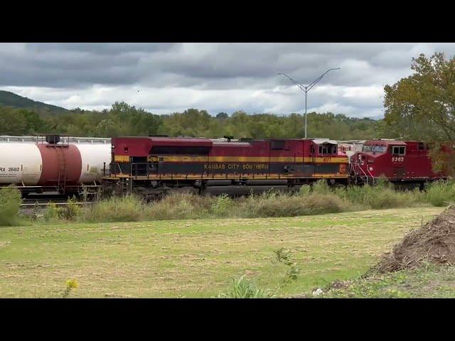 Brief Railfanning Heavener, OK (10-15-2023)