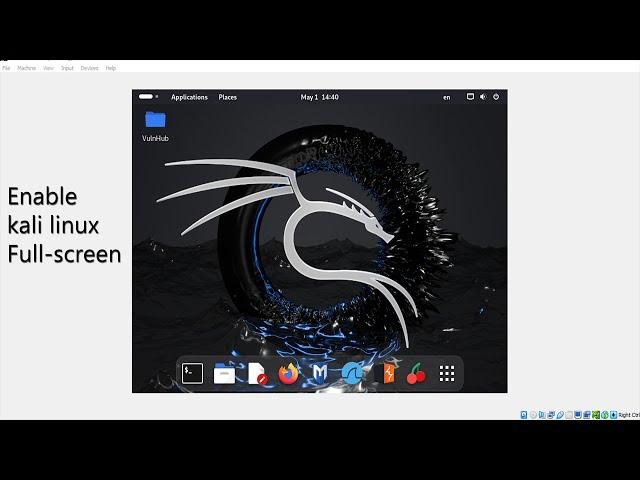 How To Enable Full-Screen Mode in Kali Linux 2024