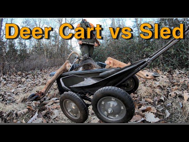 DEER DRAGGING OPTIONS HAWKS CRAWLER DEER CART