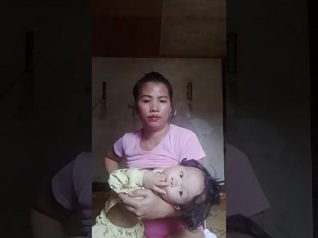 Breastfeeding my hungry baby girl at home- December 4 ️