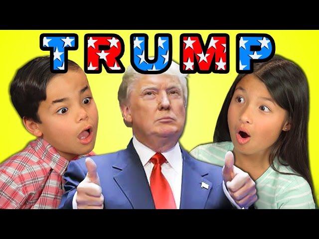 KIDS REACT TO DONALD TRUMP