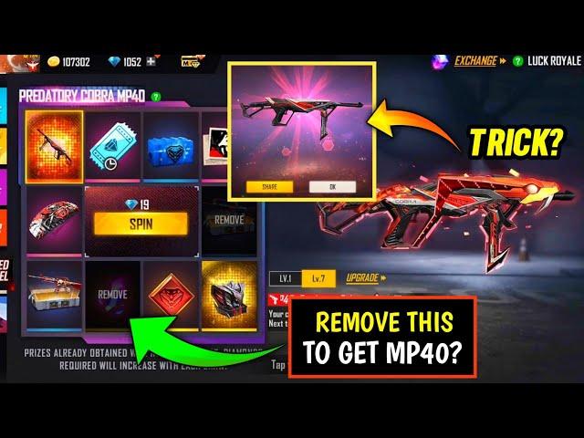 COBRA MP40 FADED WHEEL FREE FIRE | FREE FIRE NEW EVENT | COBRA MP40 RETURN