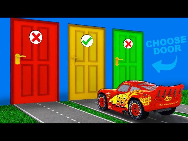 CARS CHOOSE THE RIGHT DOOR CHALLENGE in Teardown