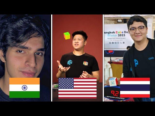 Best Cubers From 5 Different Countries