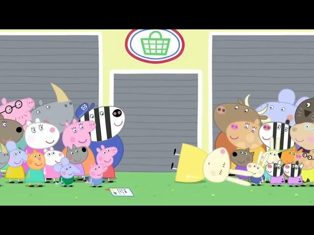 "Miss.Rabbit has fainted" Original Clip|| Peppa Pig