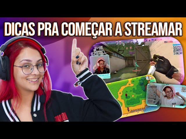 COMO se tornar UM STREAMER de SUCESSO!! DICAS de COMO INICIAR no mundo das LIVES!!